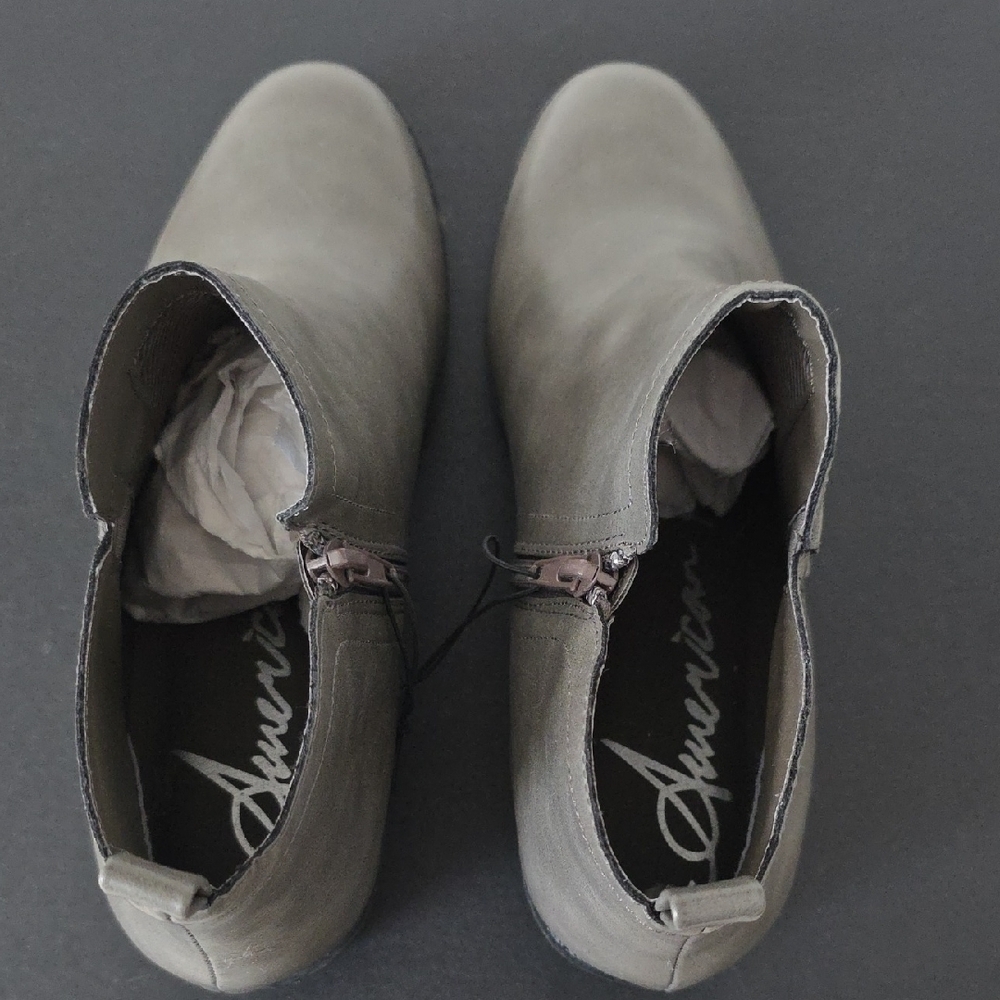 American Rag Gray Side-Zip Ankle Booties - Picture 5 of 5